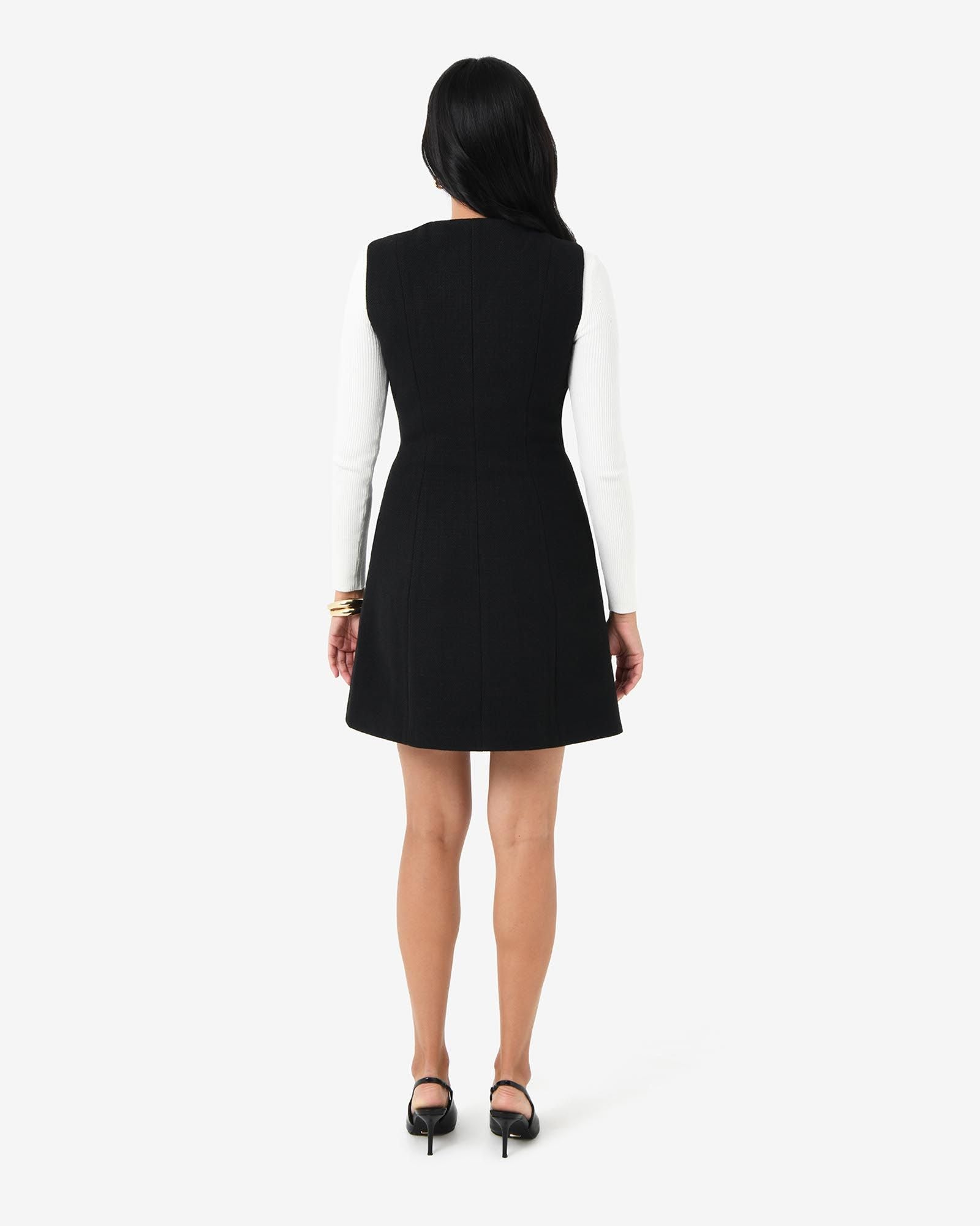 Beth Asymmetric Mini Dress