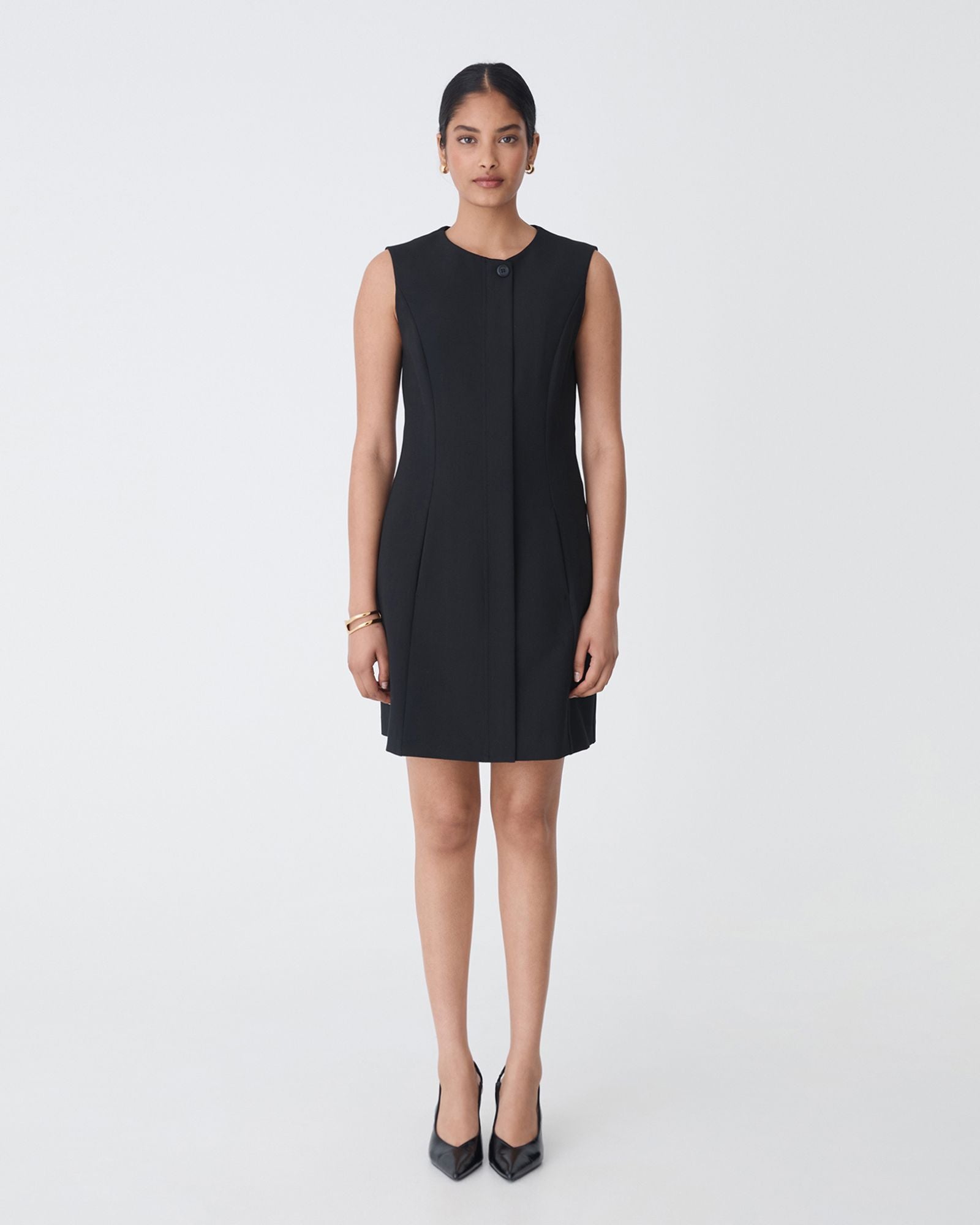 Pera Concealed Panel Dress