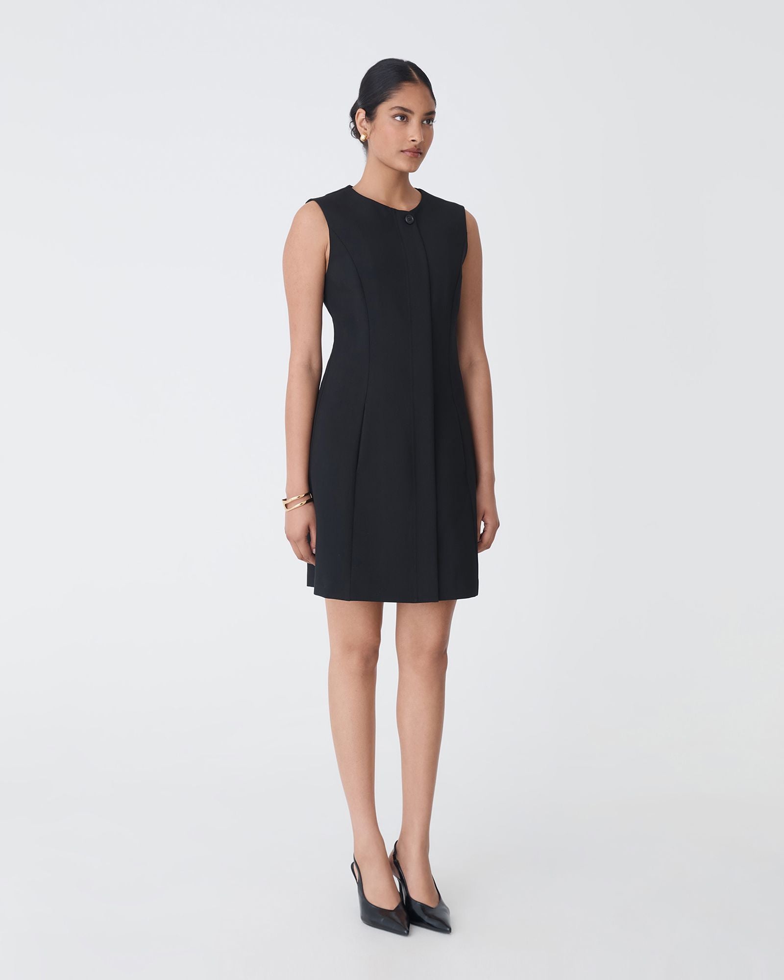 Pera Concealed Panel Dress