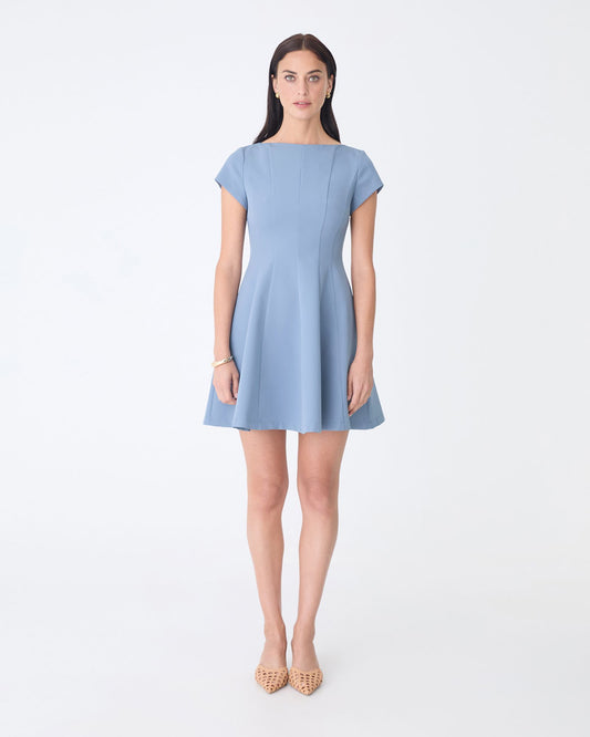 Darcy Short Sleeve Panel Dress