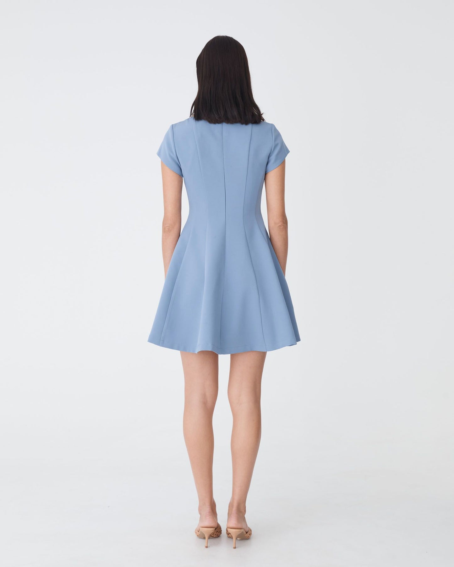 Darcy Short Sleeve Panel Dress