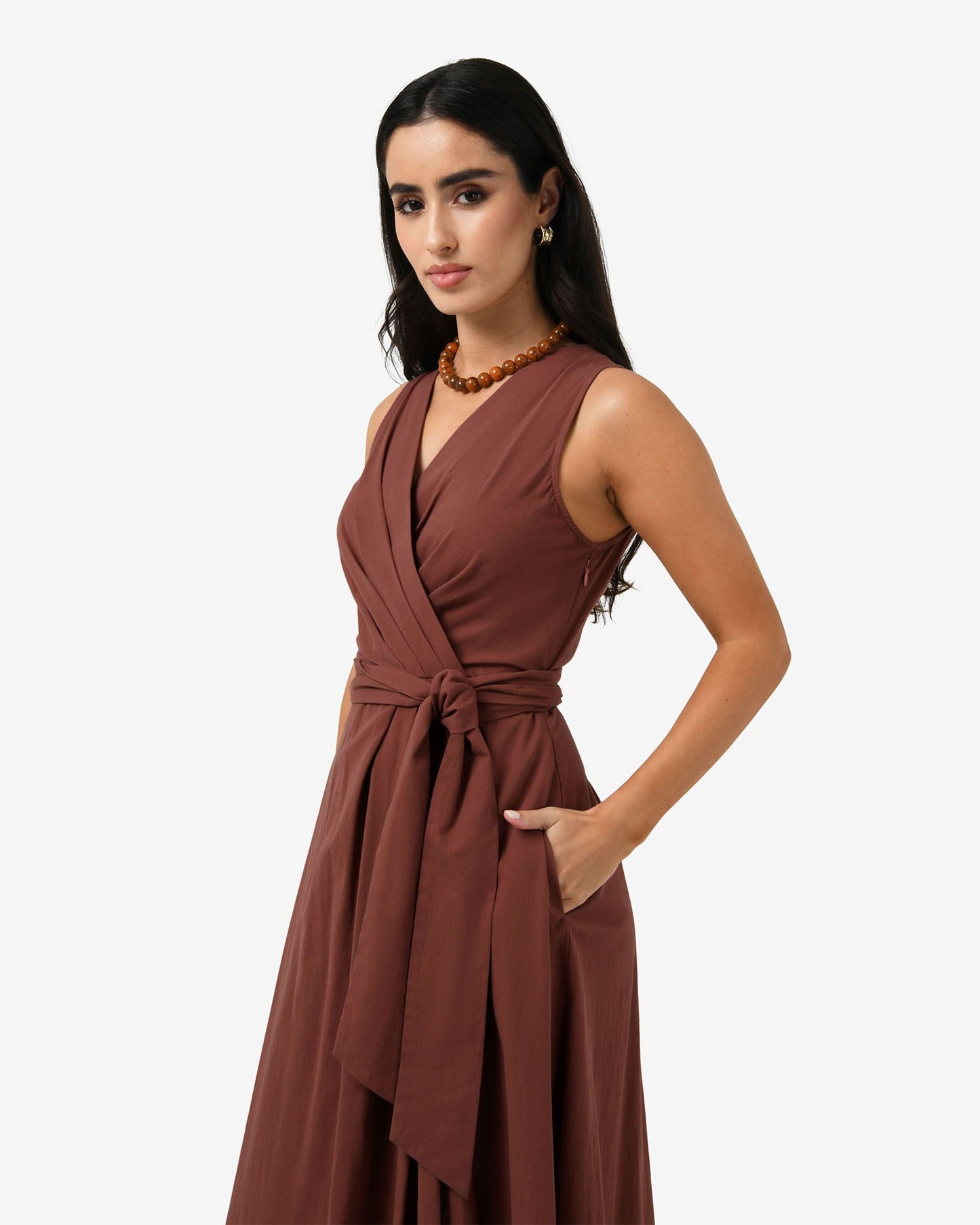 Nattai Crossover Dress