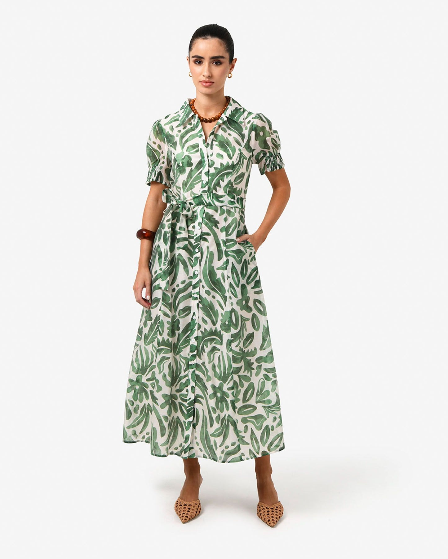 Tallulah Belted Shirt Dress