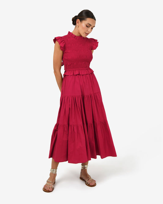 Gia Cotton Poplin Dress
