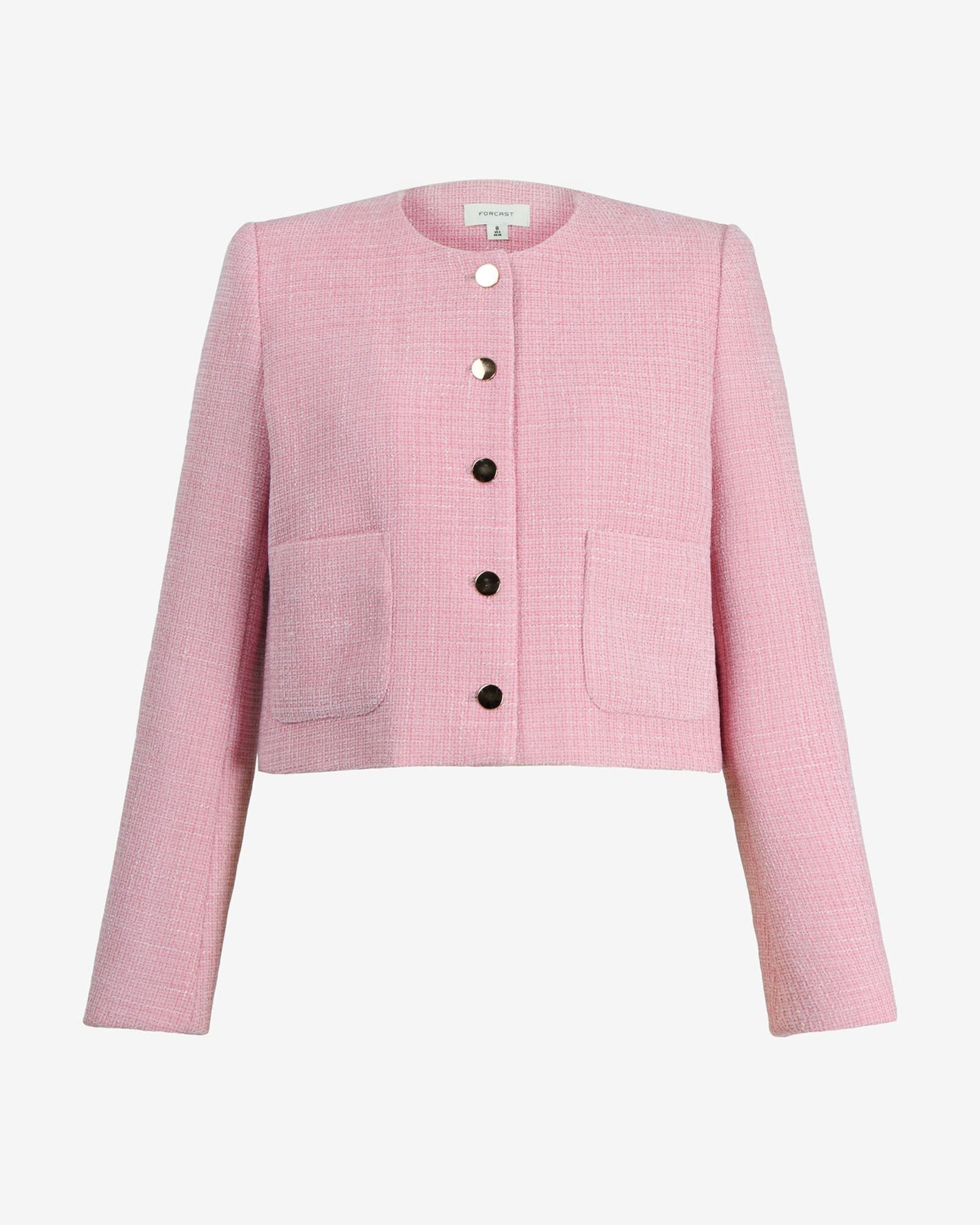 Cynthia Crop Tweed Jacket