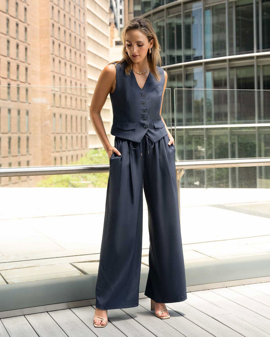 Abel Elastic Waist Relax Pants