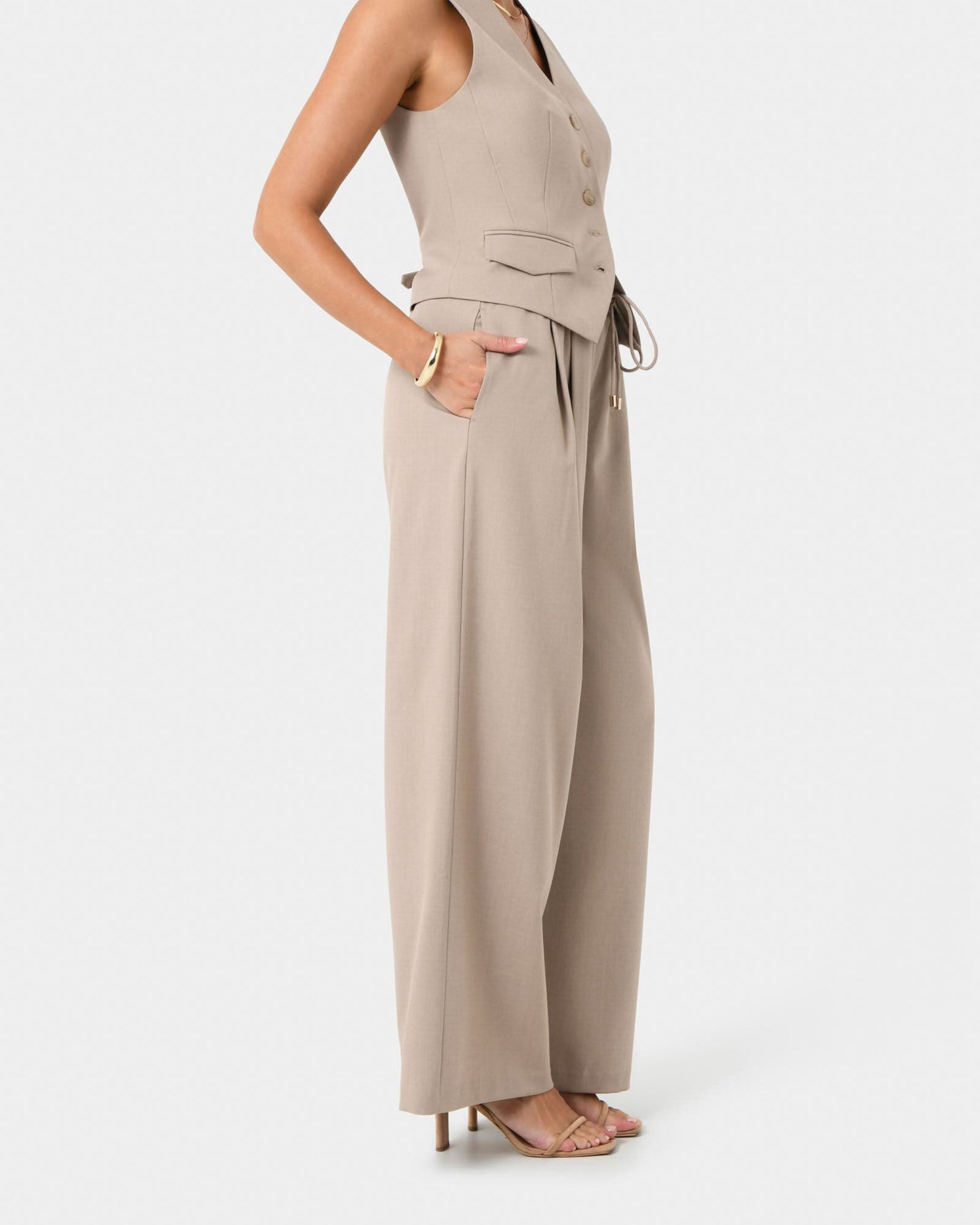 Abel Elastic Waist Relax Pants