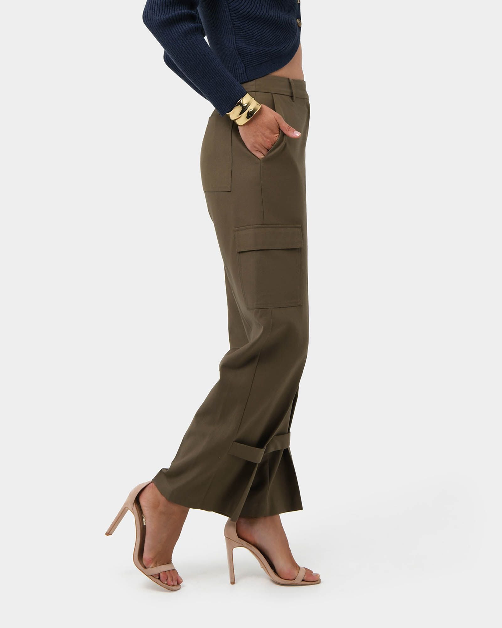 Abigail Cargo Relaxed Pants