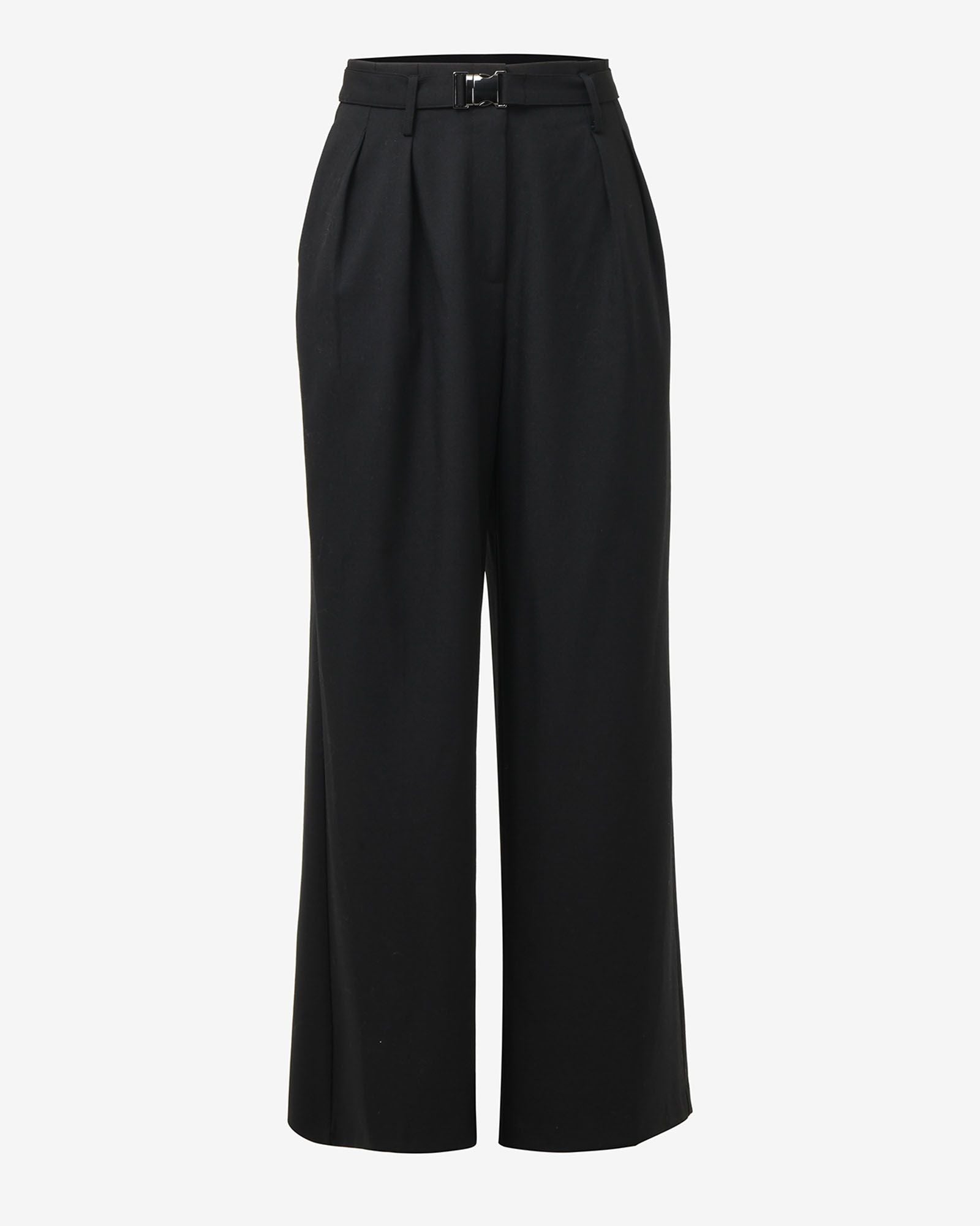 Nadia Buckle Wide Leg Pants