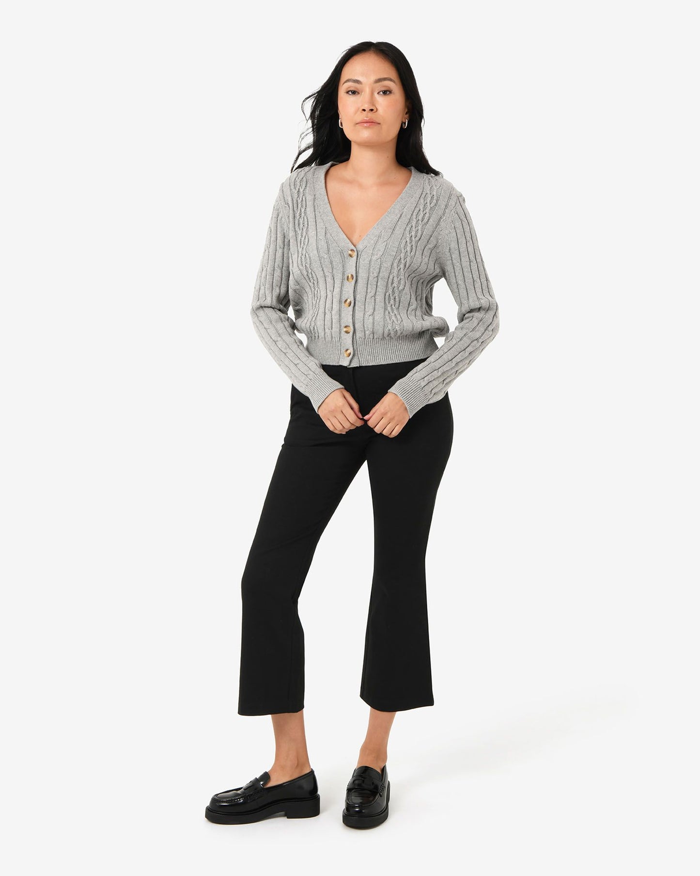 Alison Crop Flared Pants