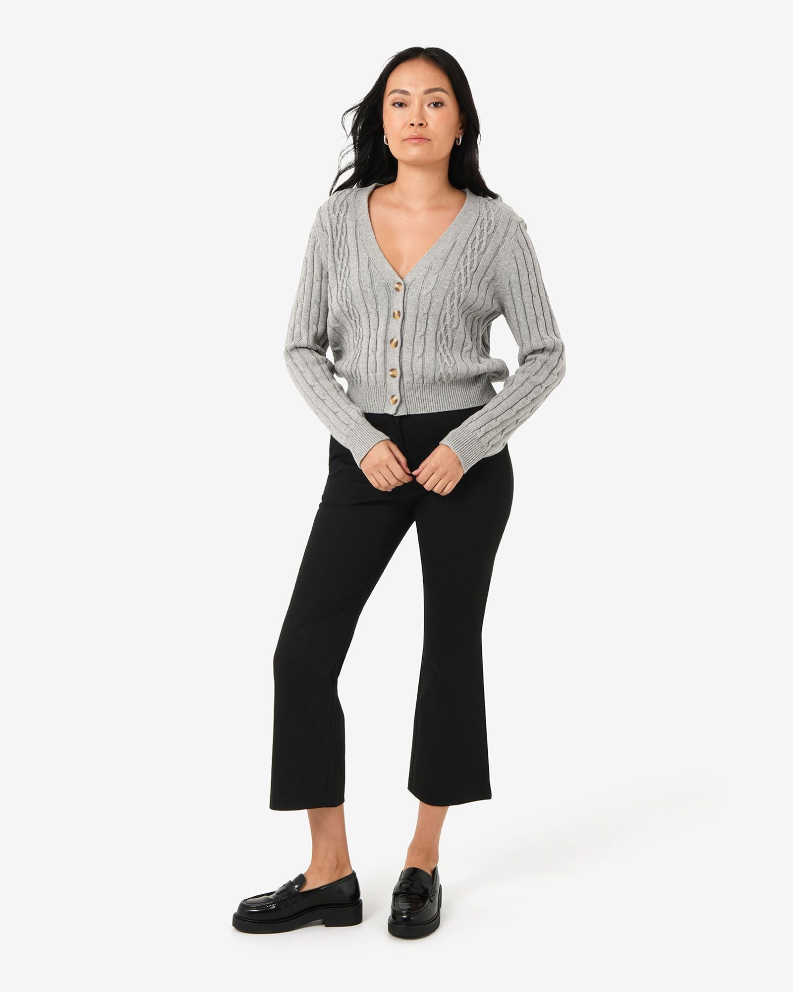 Alison Crop Flared Pants