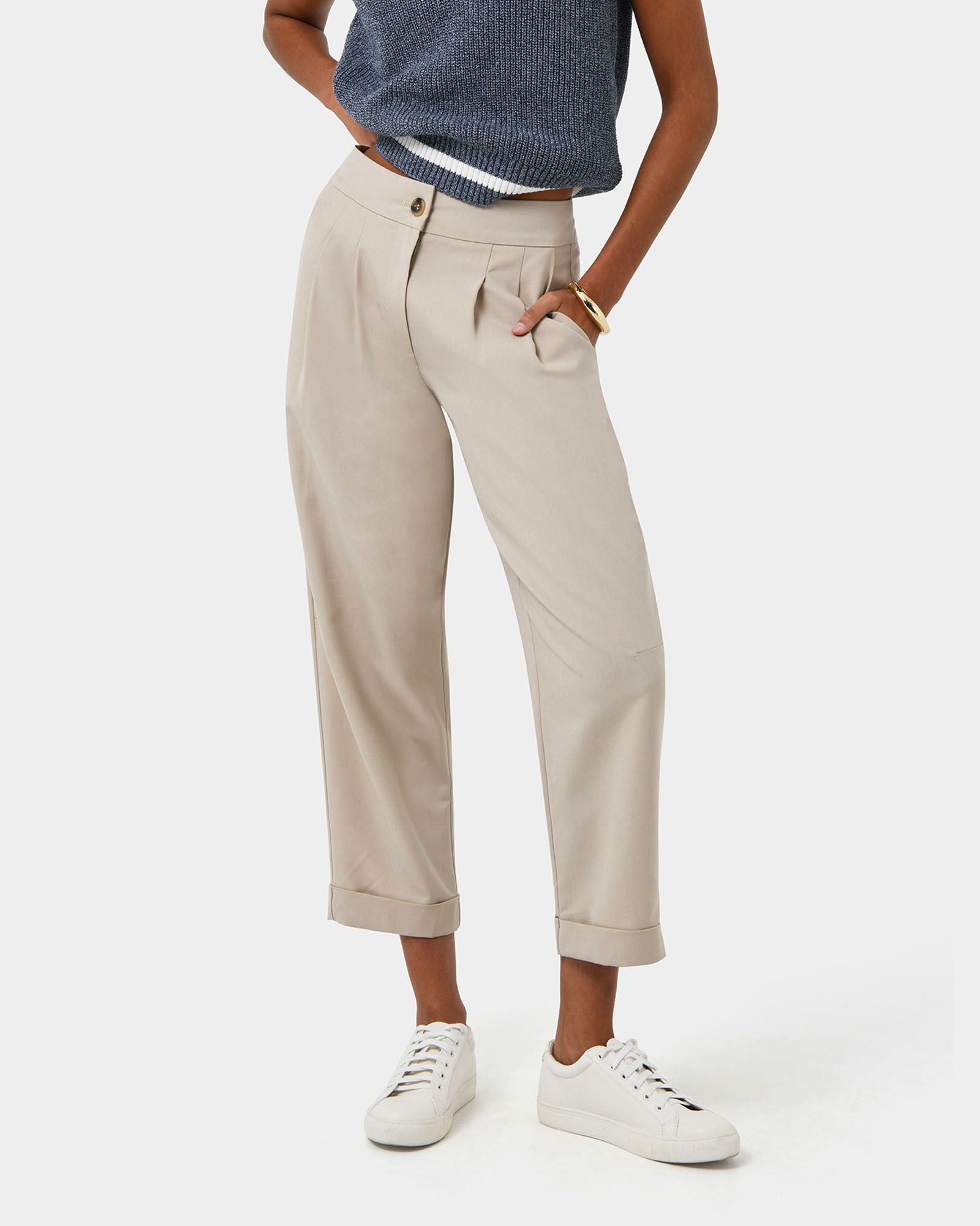 Antonia Relaxed Cuff Pants