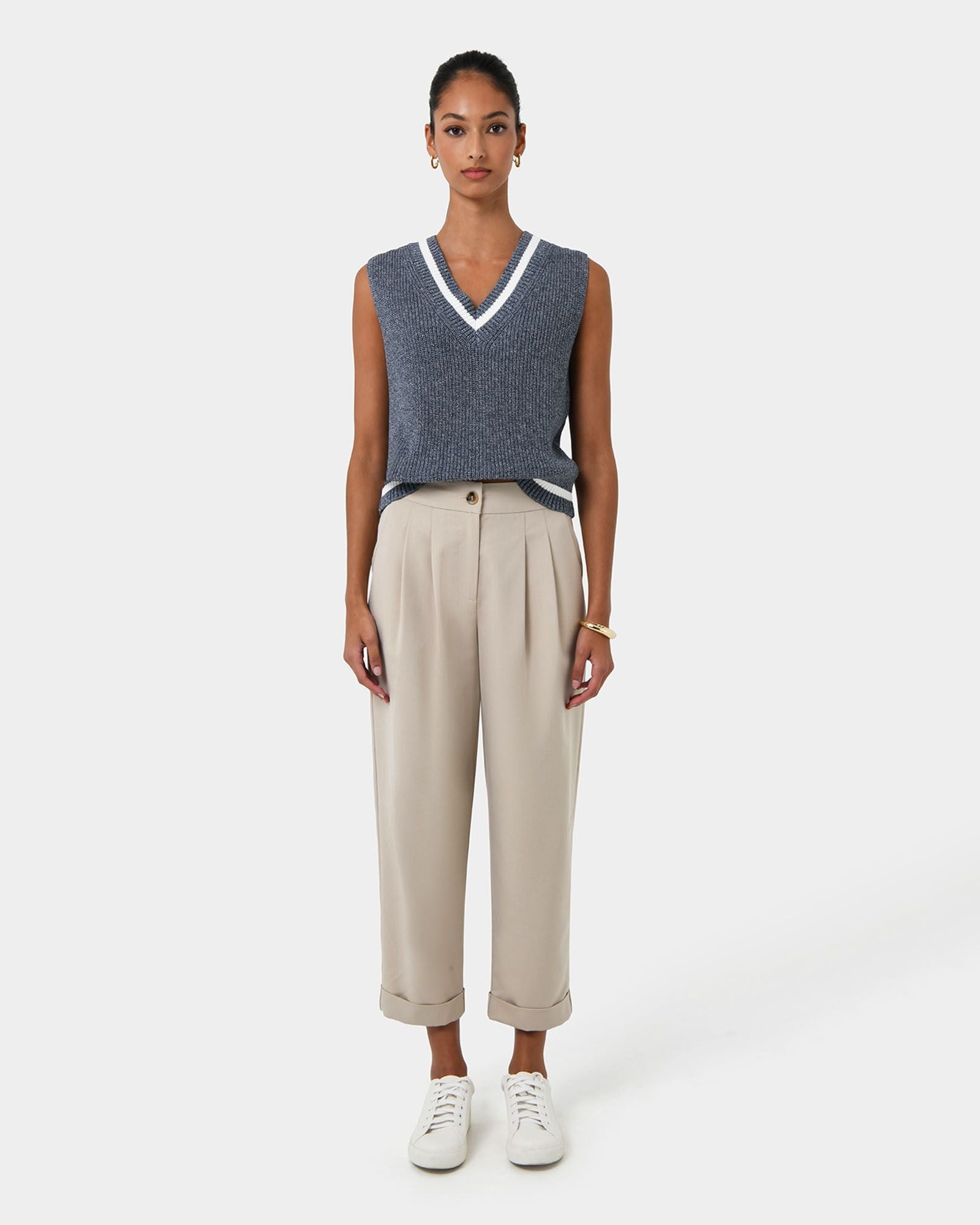 Antonia Relaxed Cuff Pants