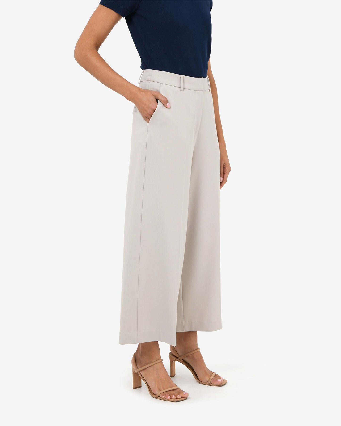 Mallory Herringbone Culottes