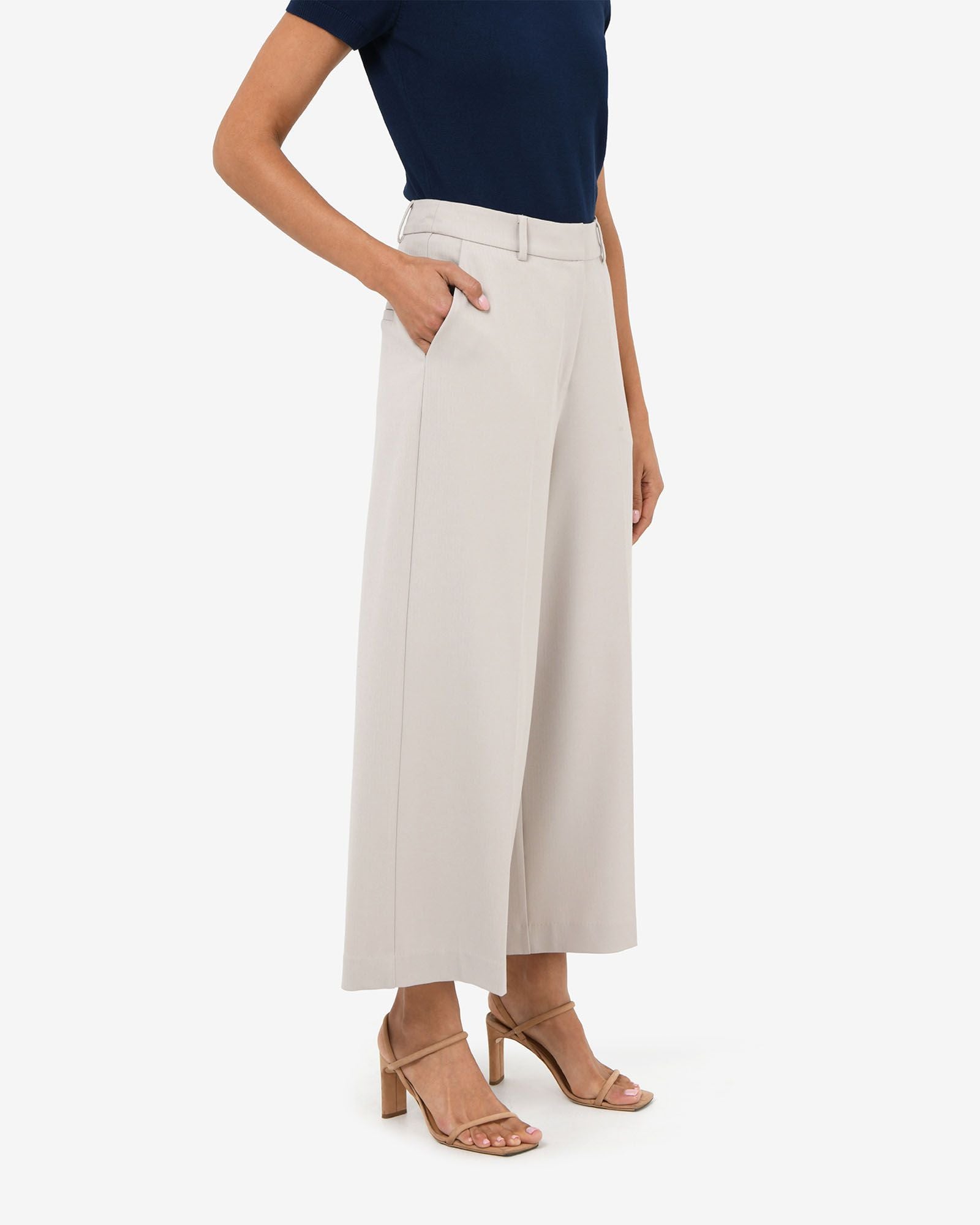 Mallory Herringbone Culottes