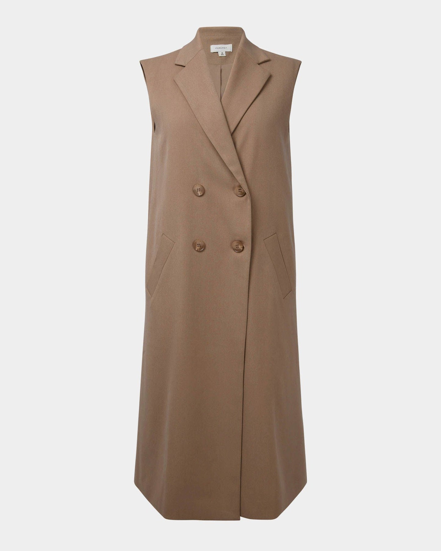 Kiya Longline Sleeveless Vest