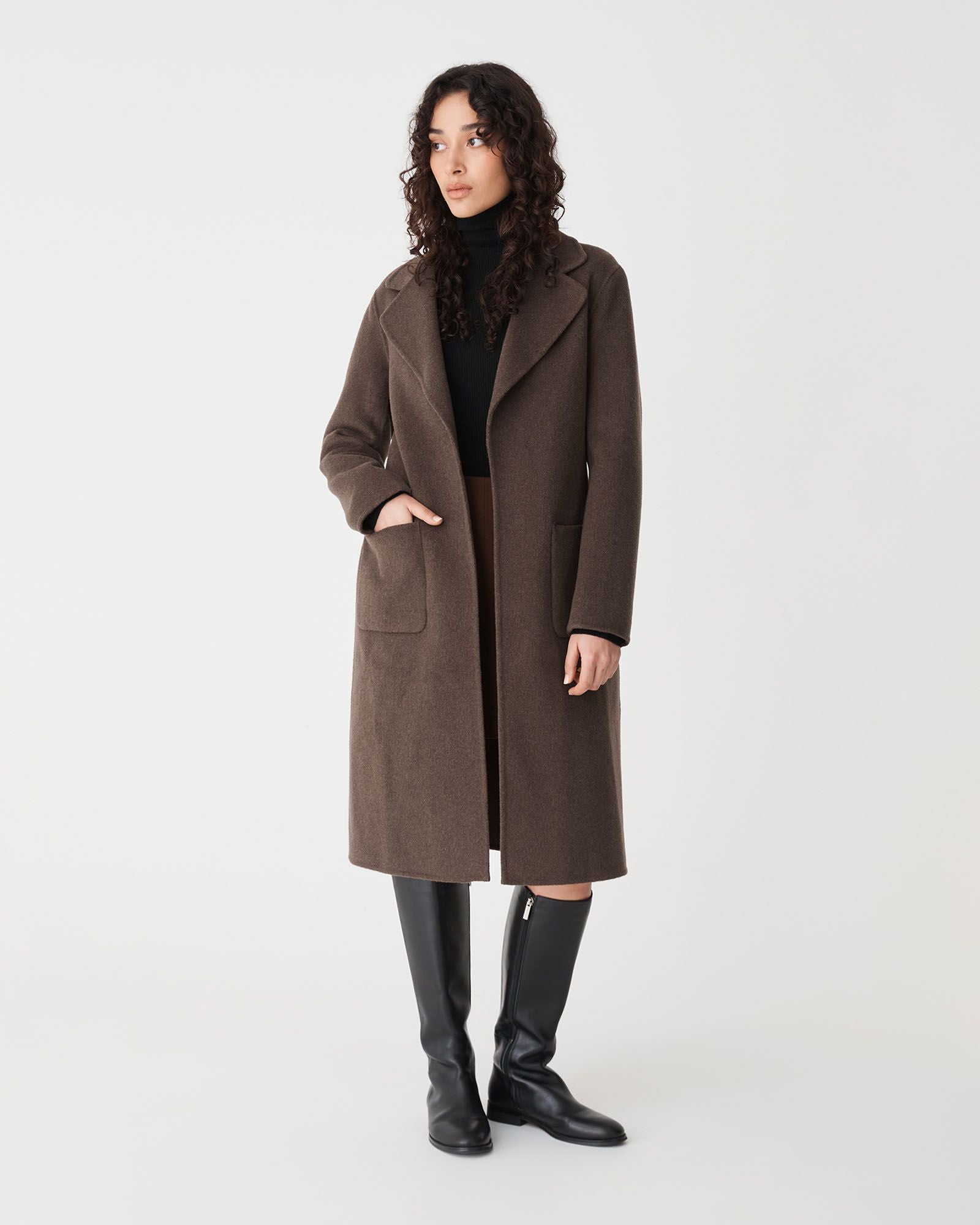 Alani Wool Blend Coat