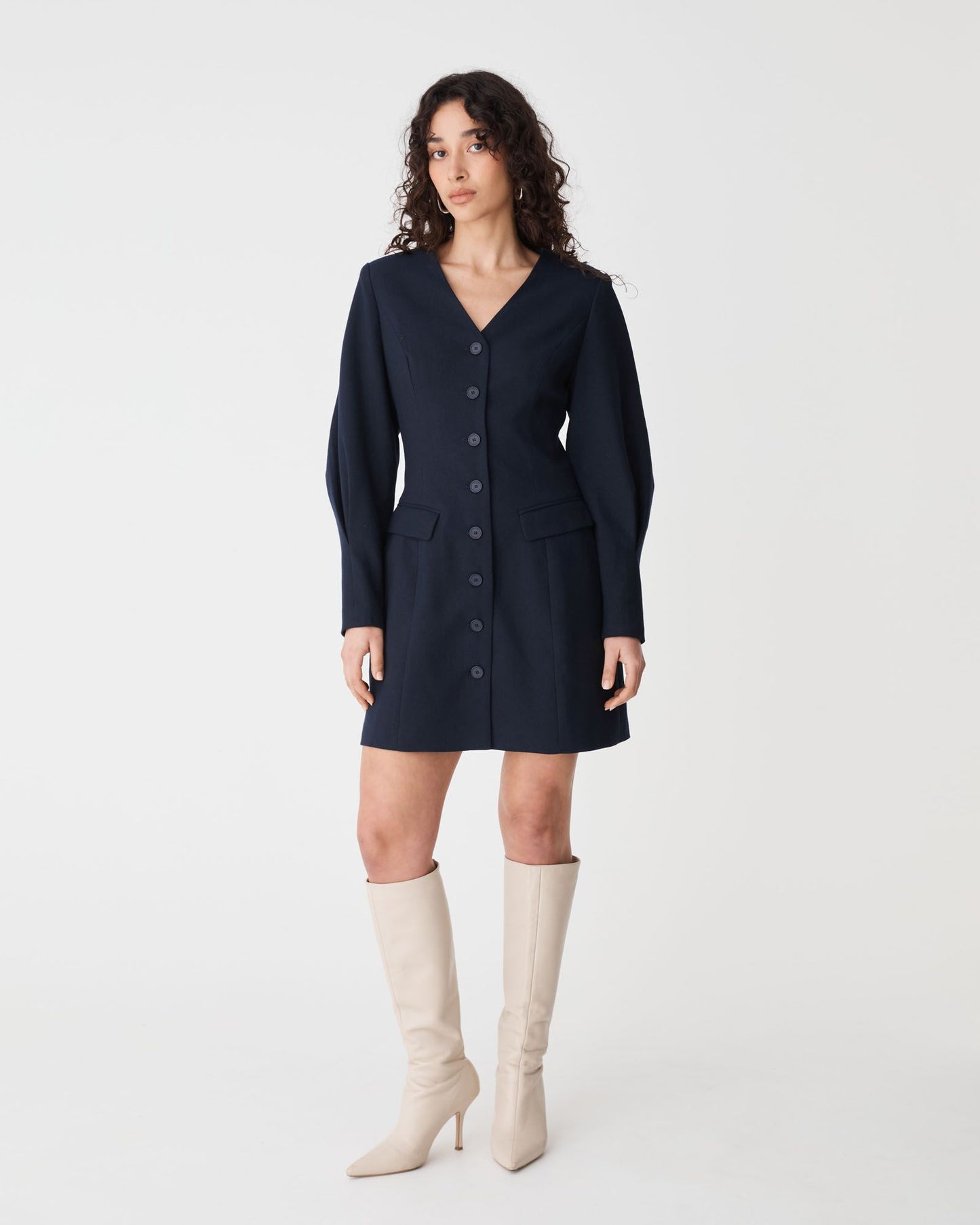 Dale Barrel Sleeve Dress