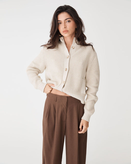 Petra Rib Knit Cardigan