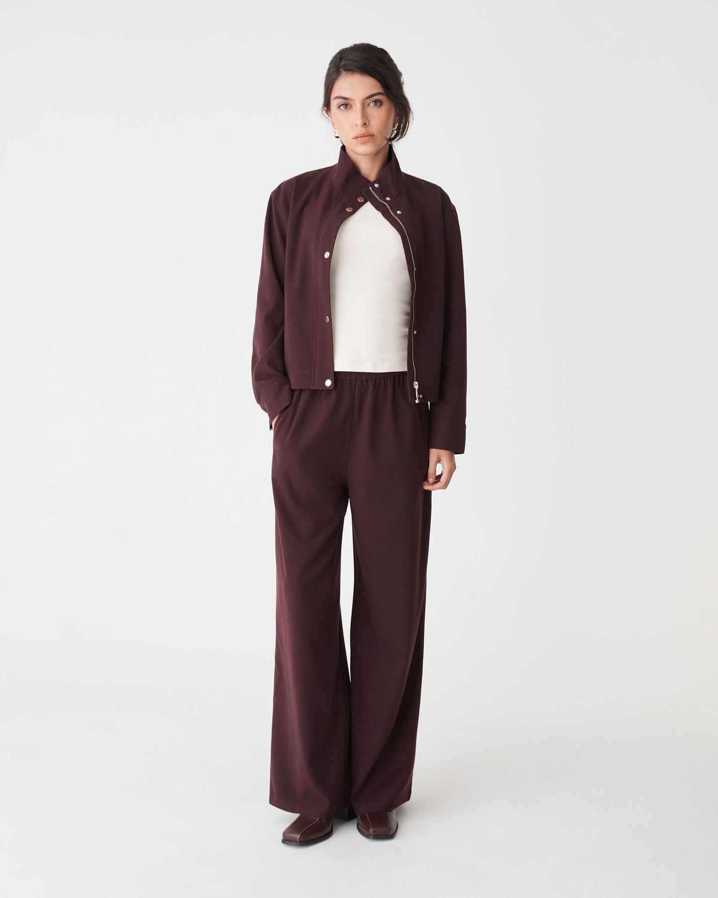 Irene Elastic Waist Pants
