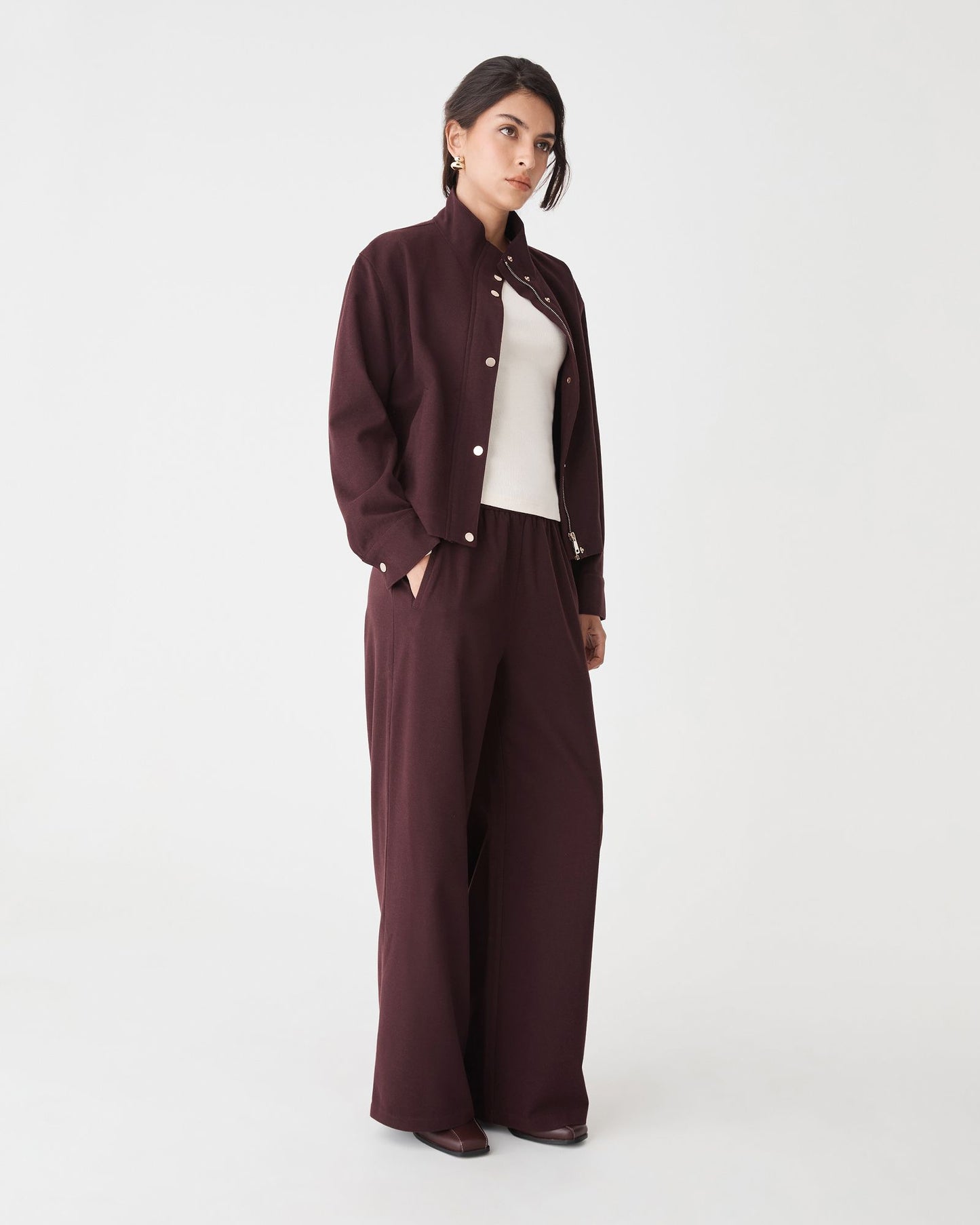 Irene Elastic Waist Pants