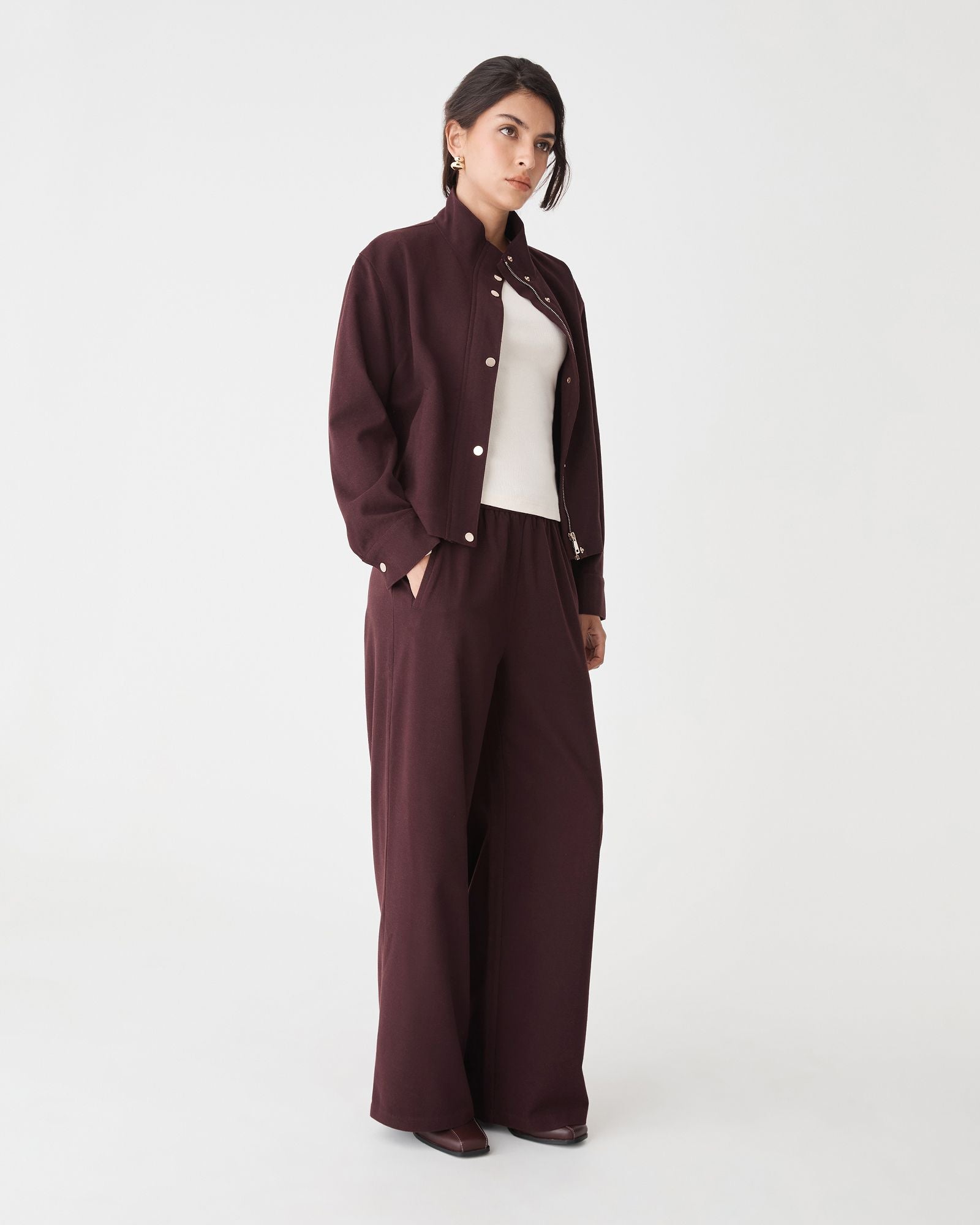 Irene Elastic Waist Pants