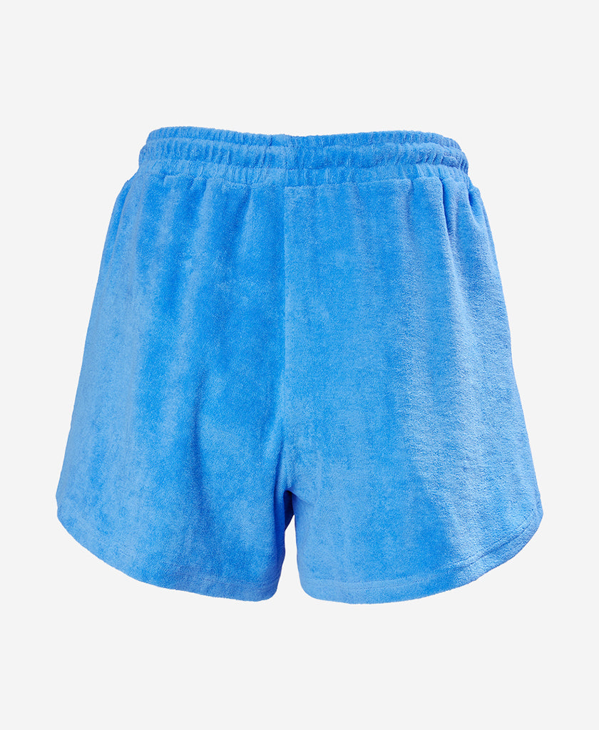 W SIREN TOWELLING SHORTS, Ultra Blue
