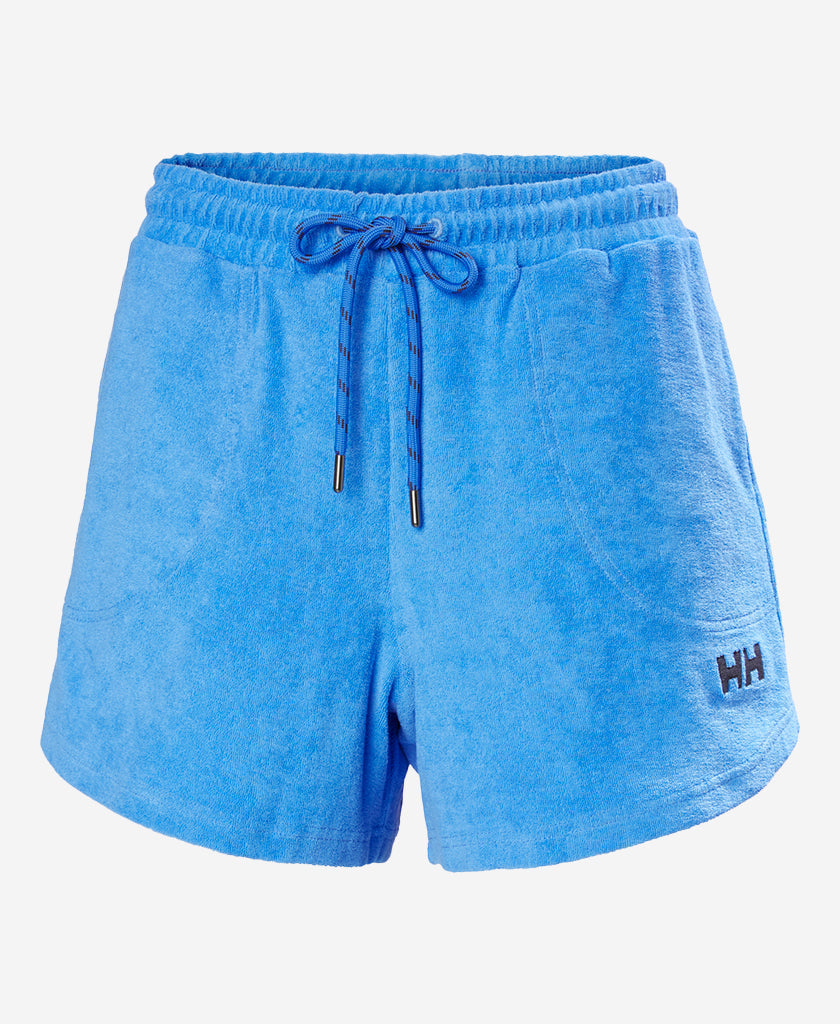 W SIREN TOWELLING SHORTS, Ultra Blue