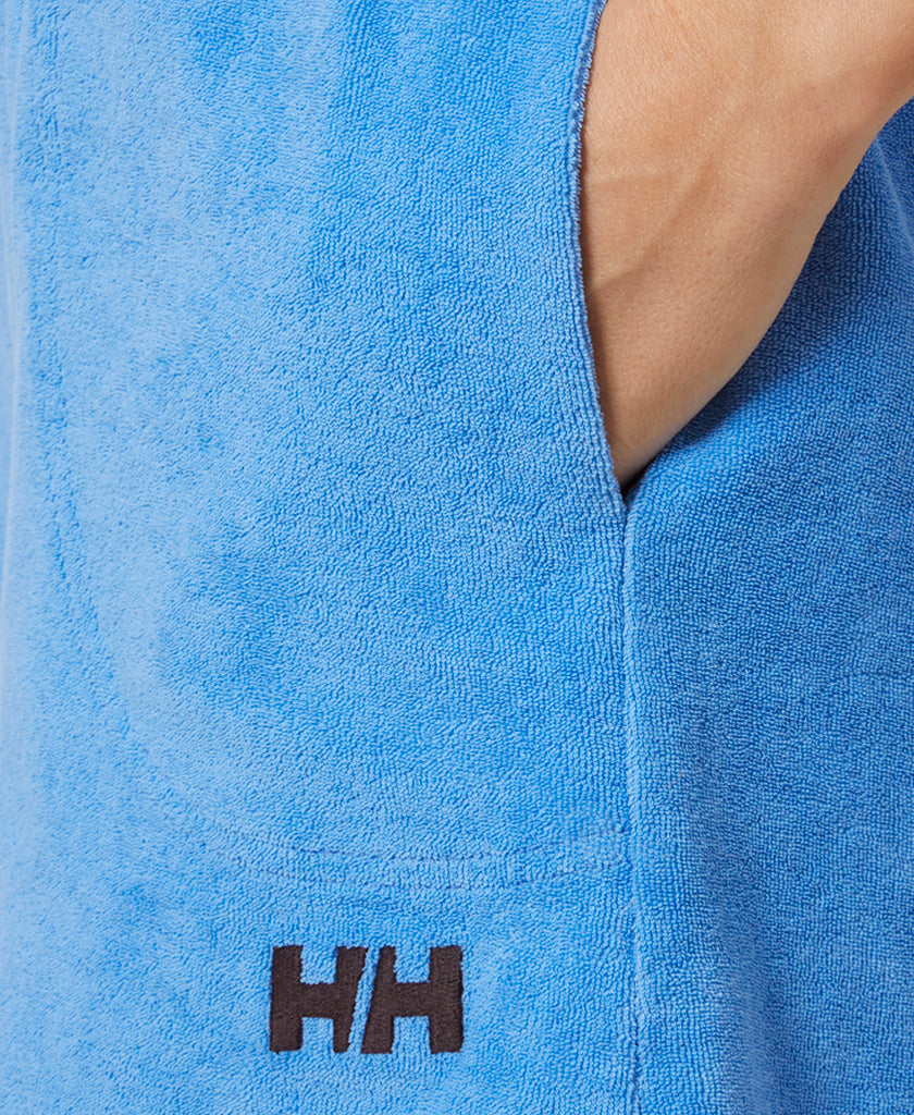 W SIREN TOWELLING SHORTS, Ultra Blue