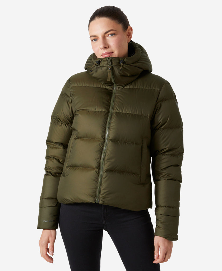 W ESSENCE DOWN JACKET, Utility Green