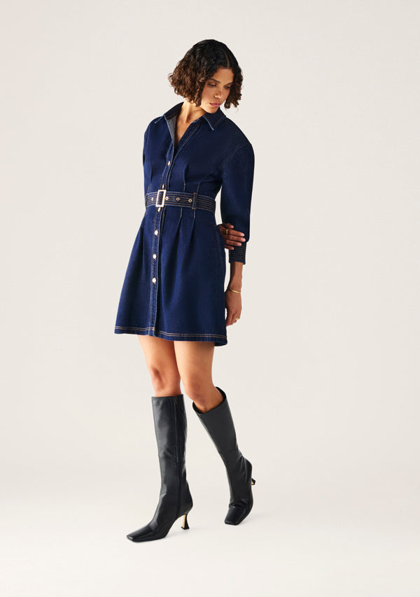 Sia Denim Mini Dress