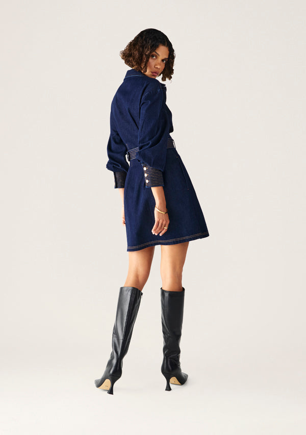 Sia Denim Mini Dress