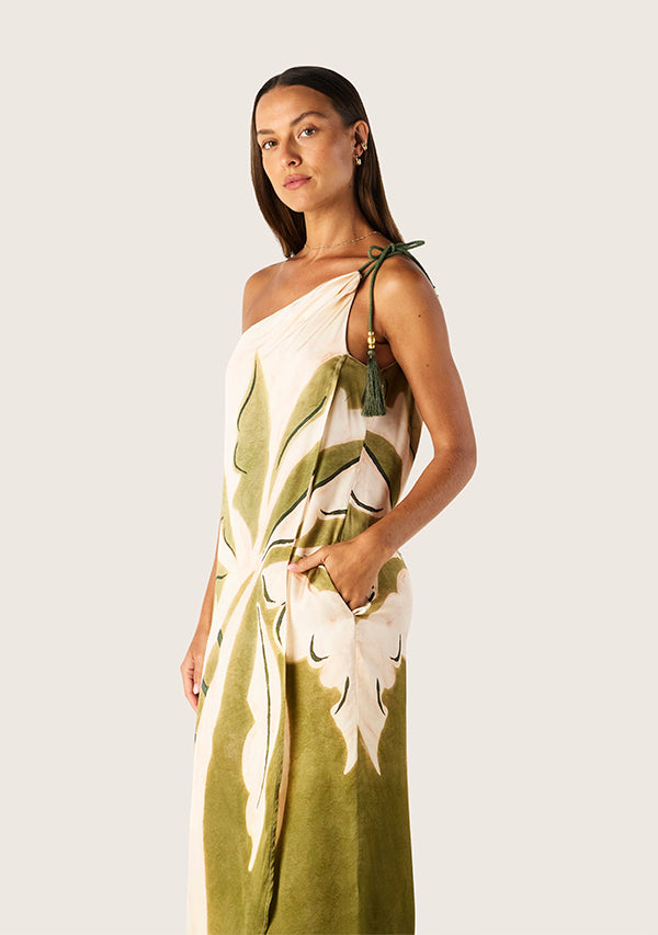 Lorena One Shoulder Dress