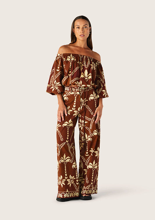 Deia Print Pants