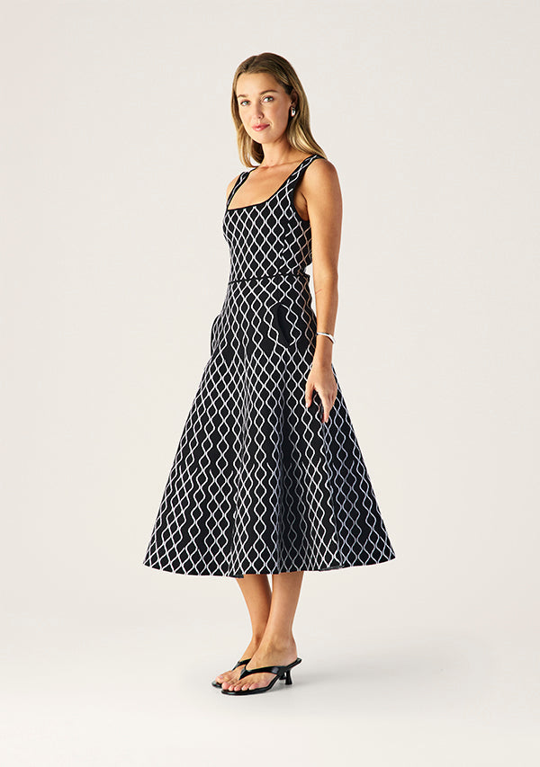 Tropea Knit Midi Dress