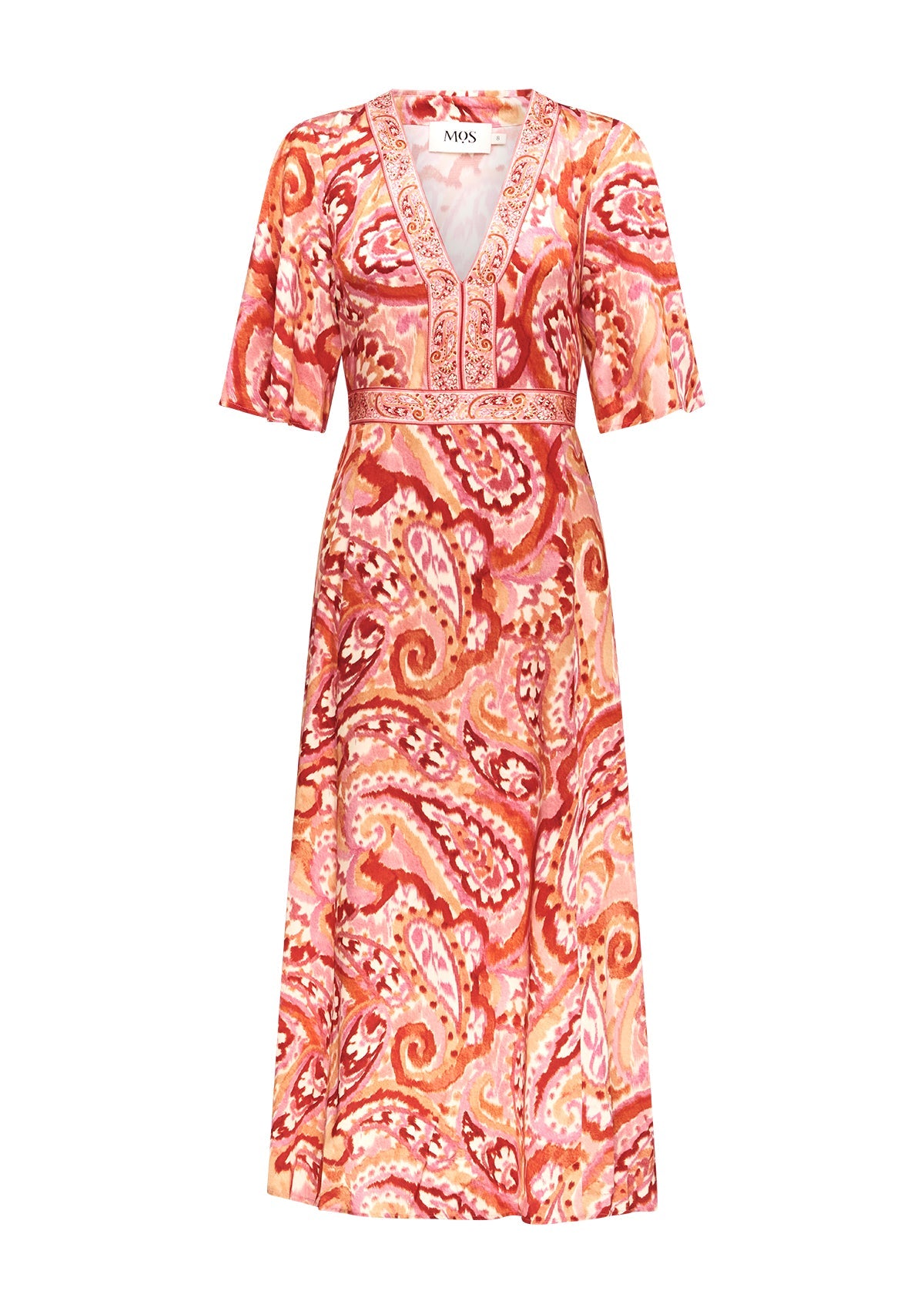 Serena Print Midi Dress
