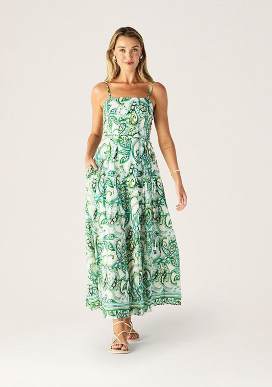 Tara Print Maxi Dress