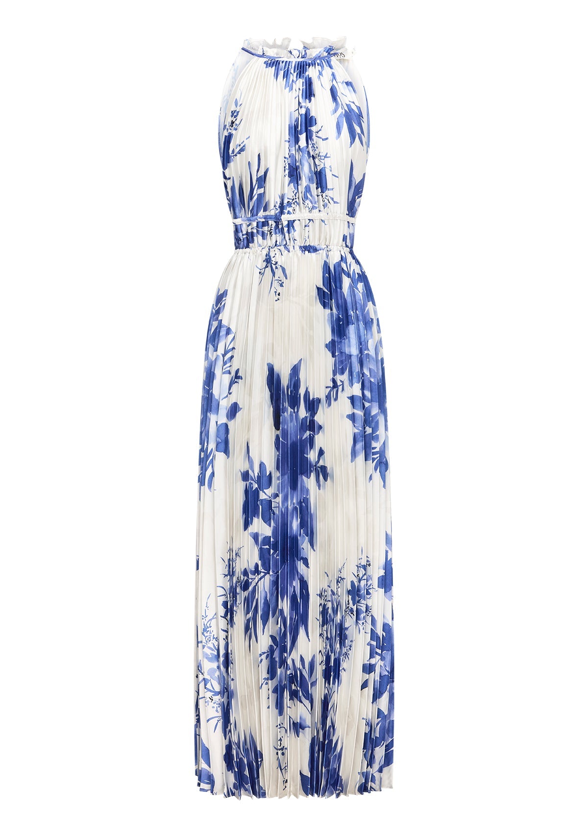 Isola Plisse Maxi Dress