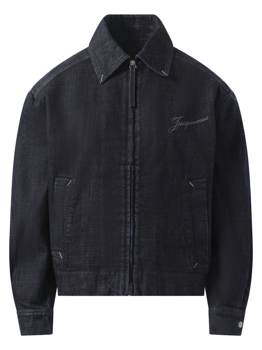 La Veste Denim Canevas in Dark Navy