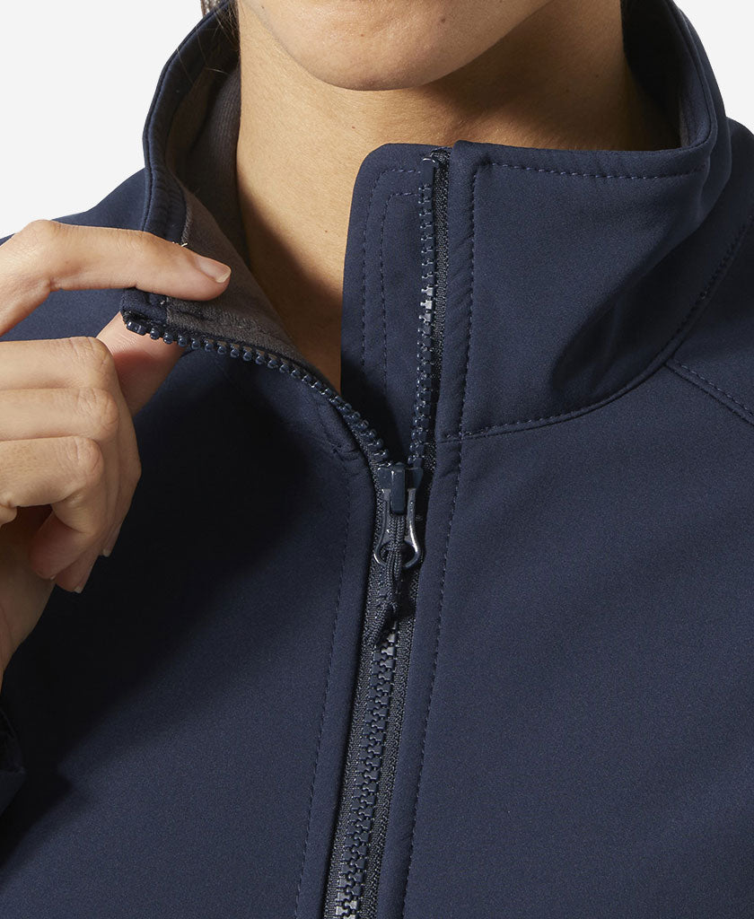 W PARAMOUNT SOFTSHELL JACKET, Navy
