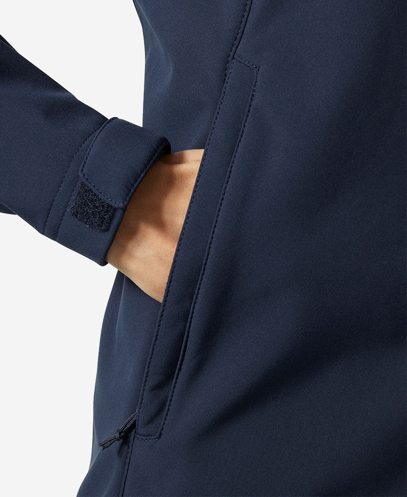 W PARAMOUNT SOFTSHELL JACKET, Navy