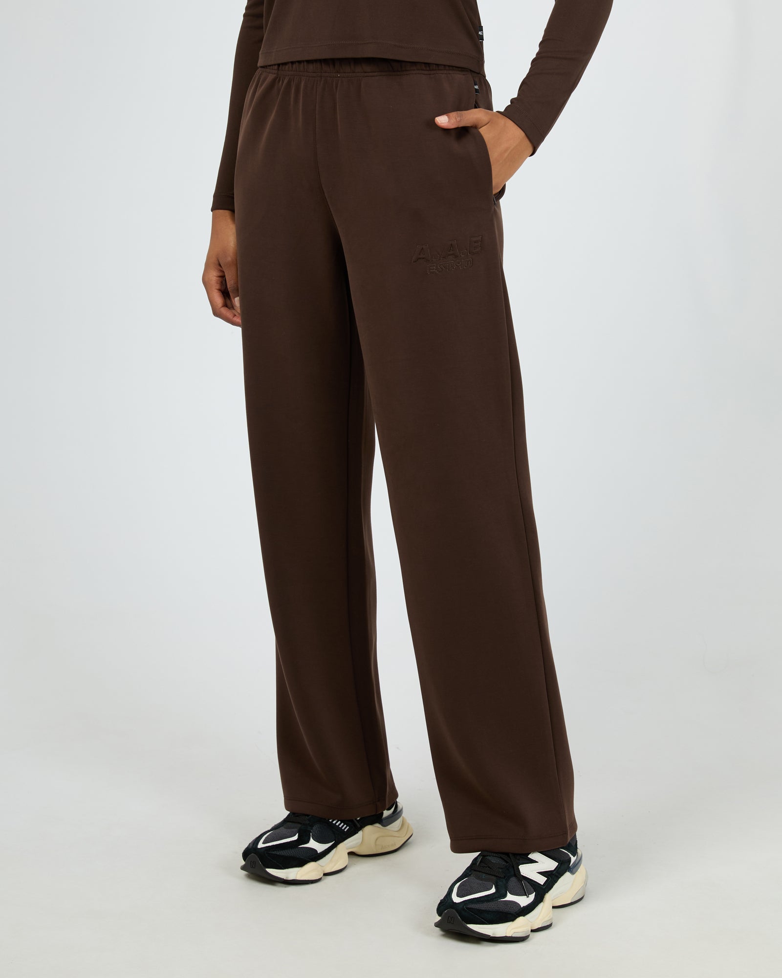 Luxe Active Pant Brown