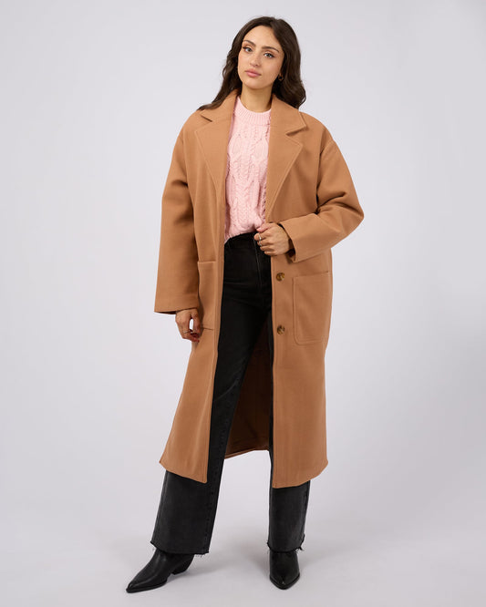 Dion Coat Camel