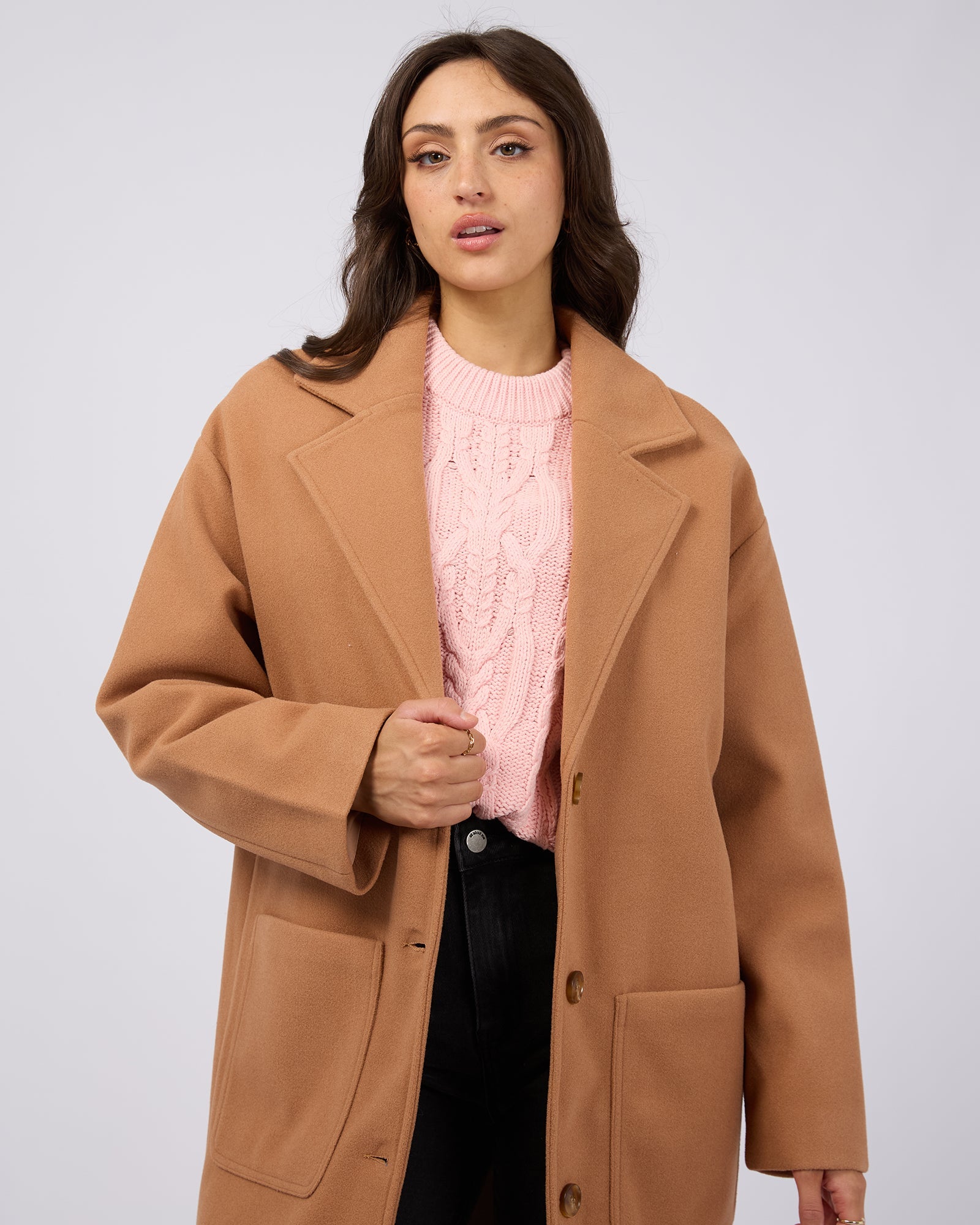 Dion Coat Camel