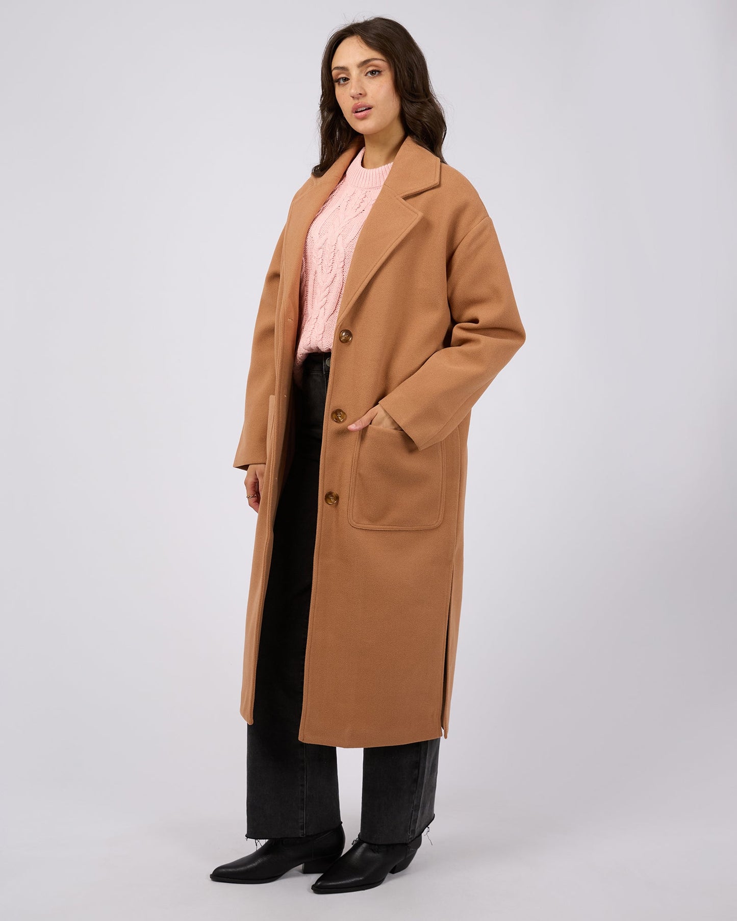 Dion Coat Camel