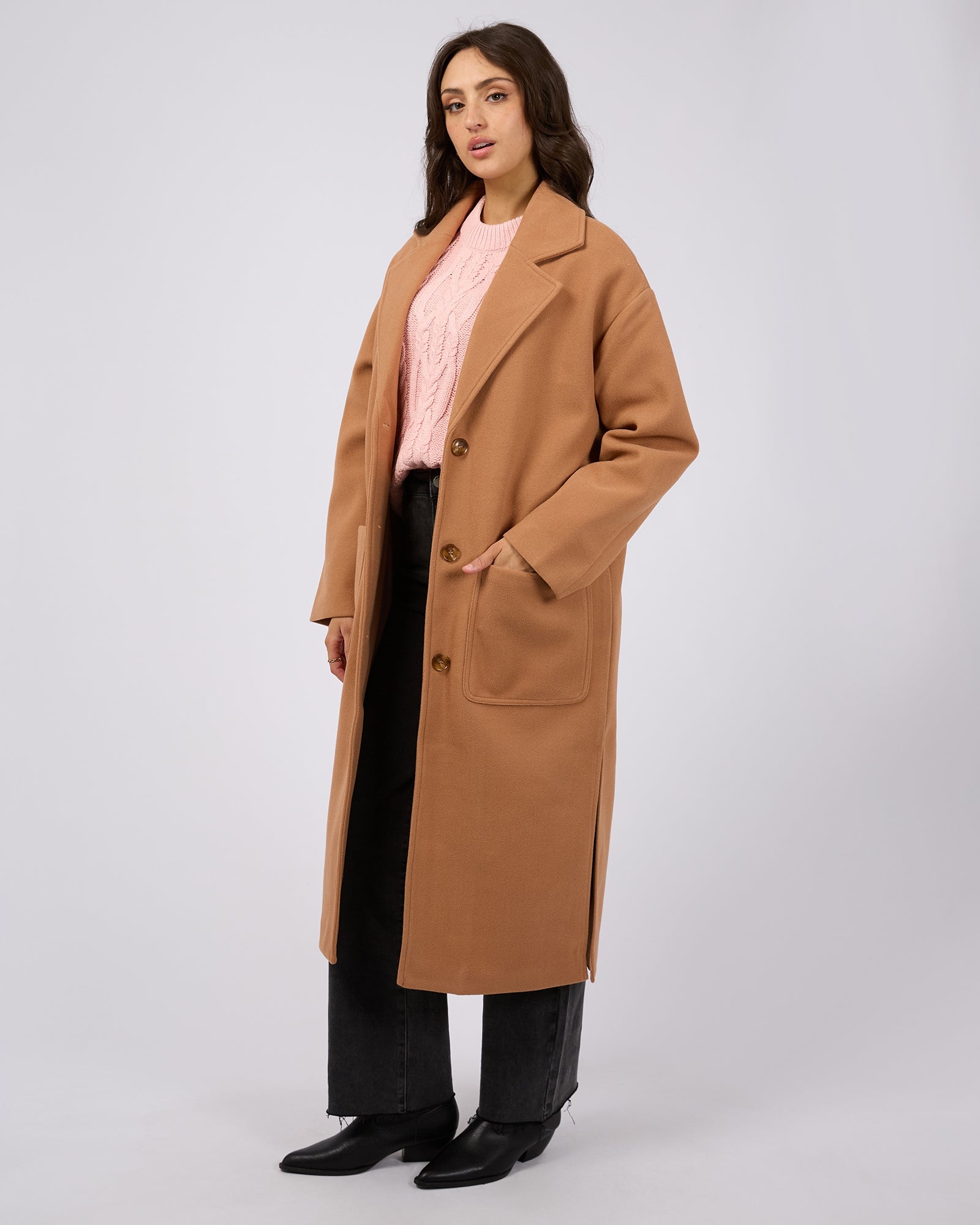 Dion Coat Camel