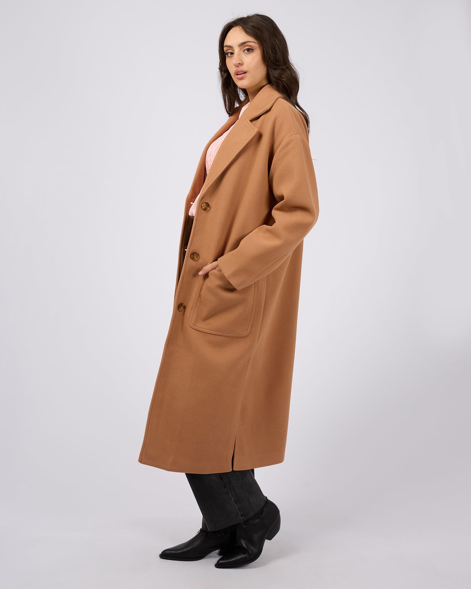Dion Coat Camel