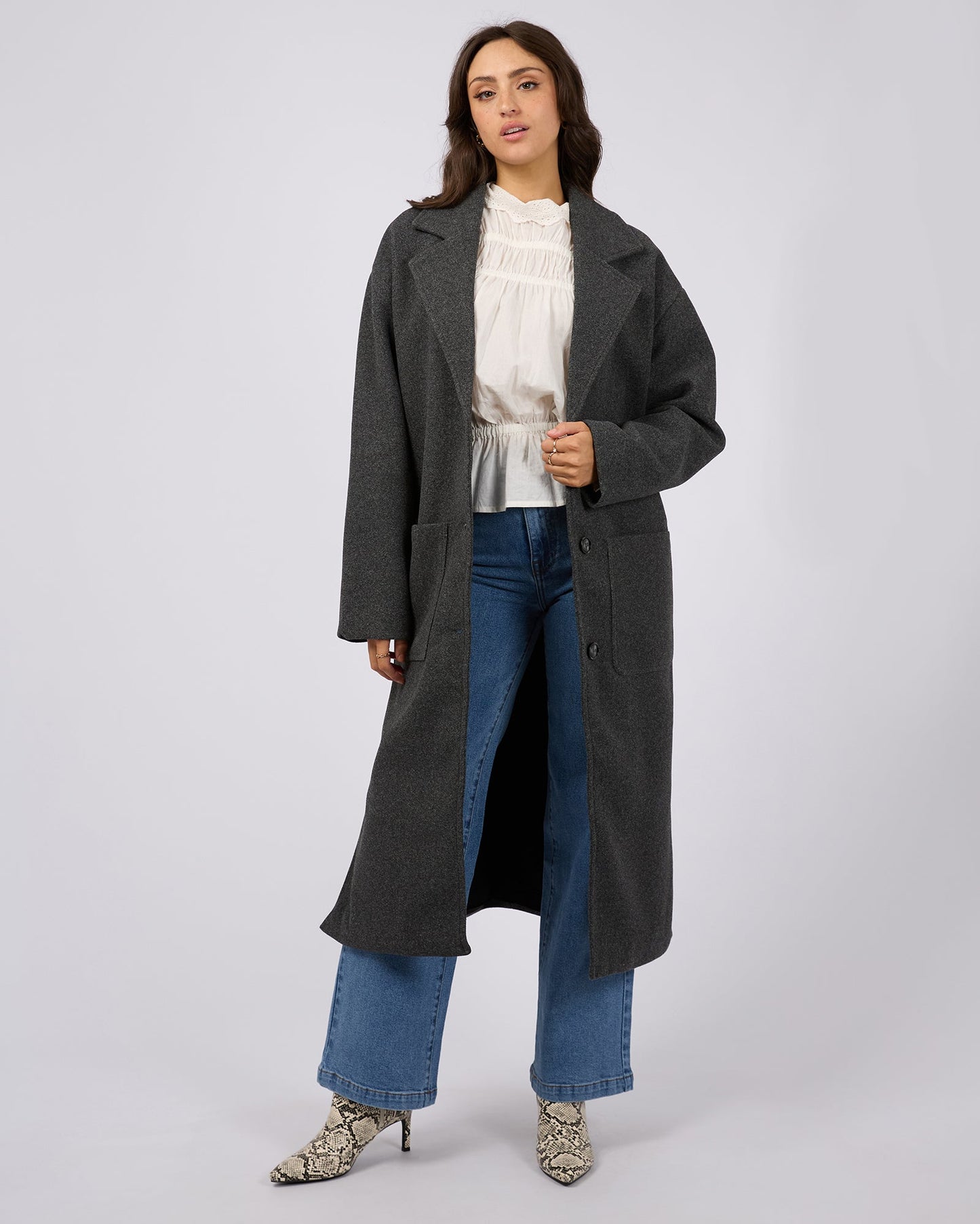 Dion Coat Charcoal