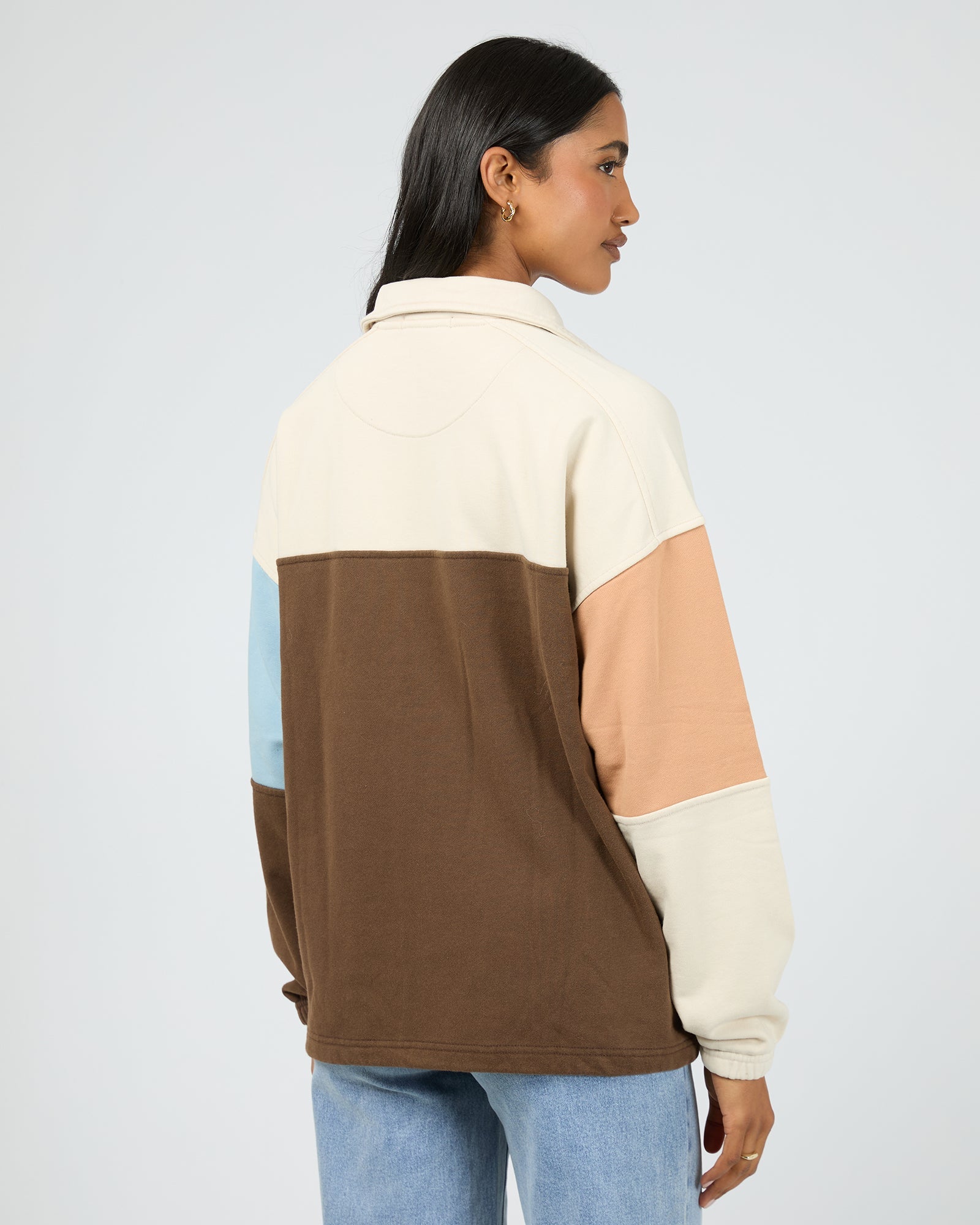 Libby 1/4 Zip Multicoloured