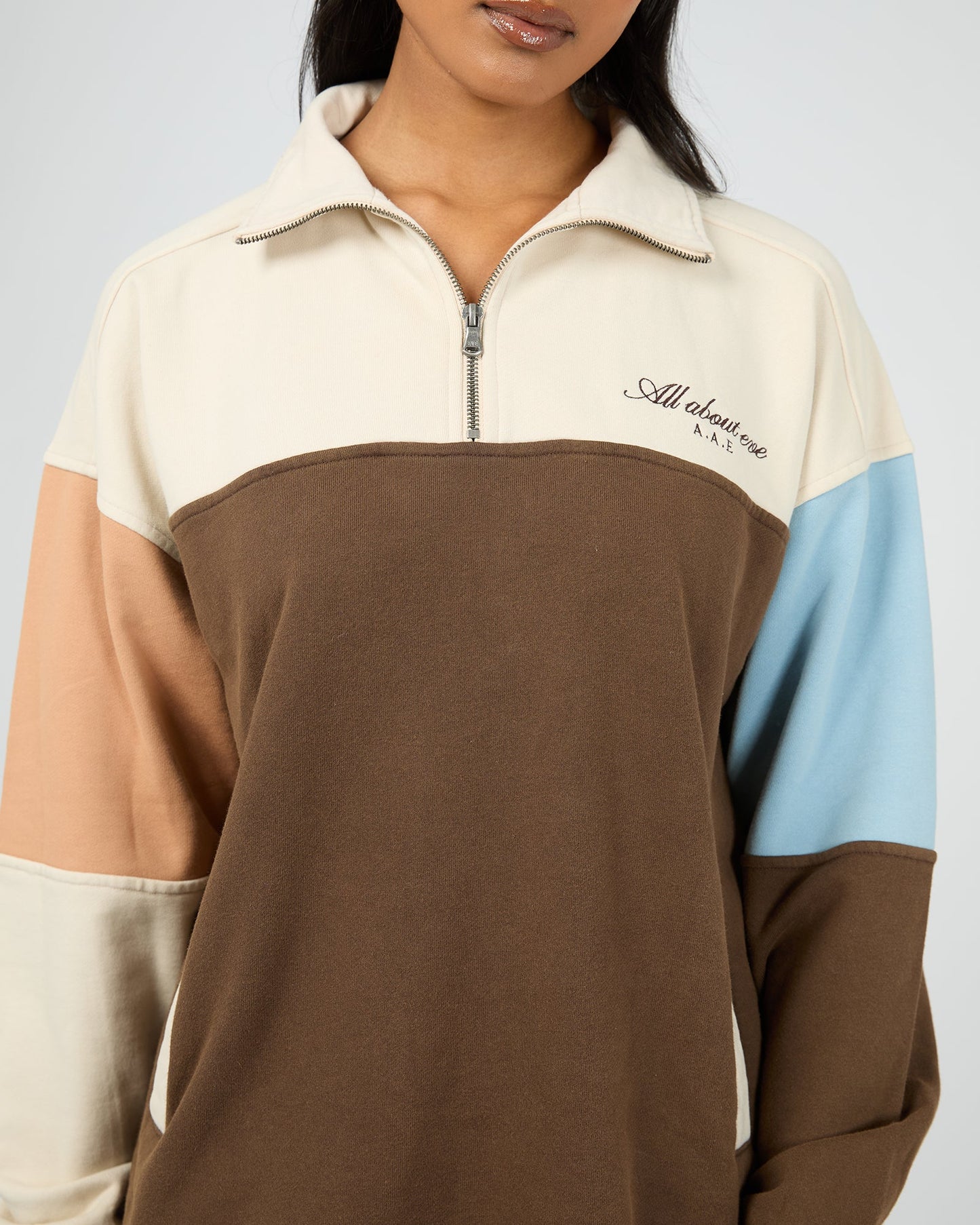 Libby 1/4 Zip Multicoloured